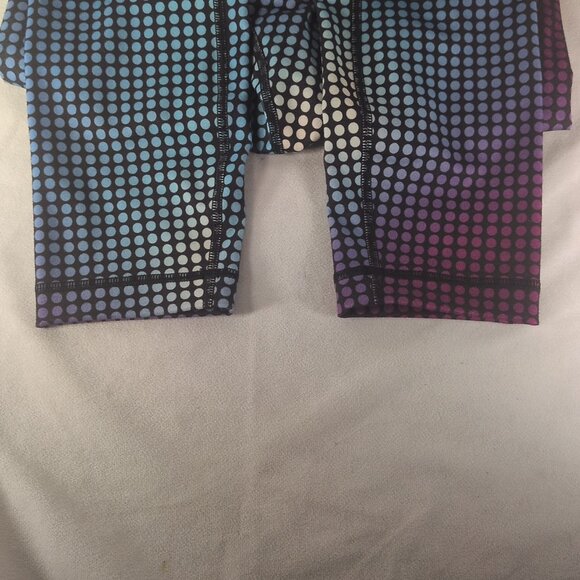 Lululemon 6 Blue Cosmic Dot Leggings Wunder Under Pant III 25" 7/8 Full on Luon - Picture 10 of 12